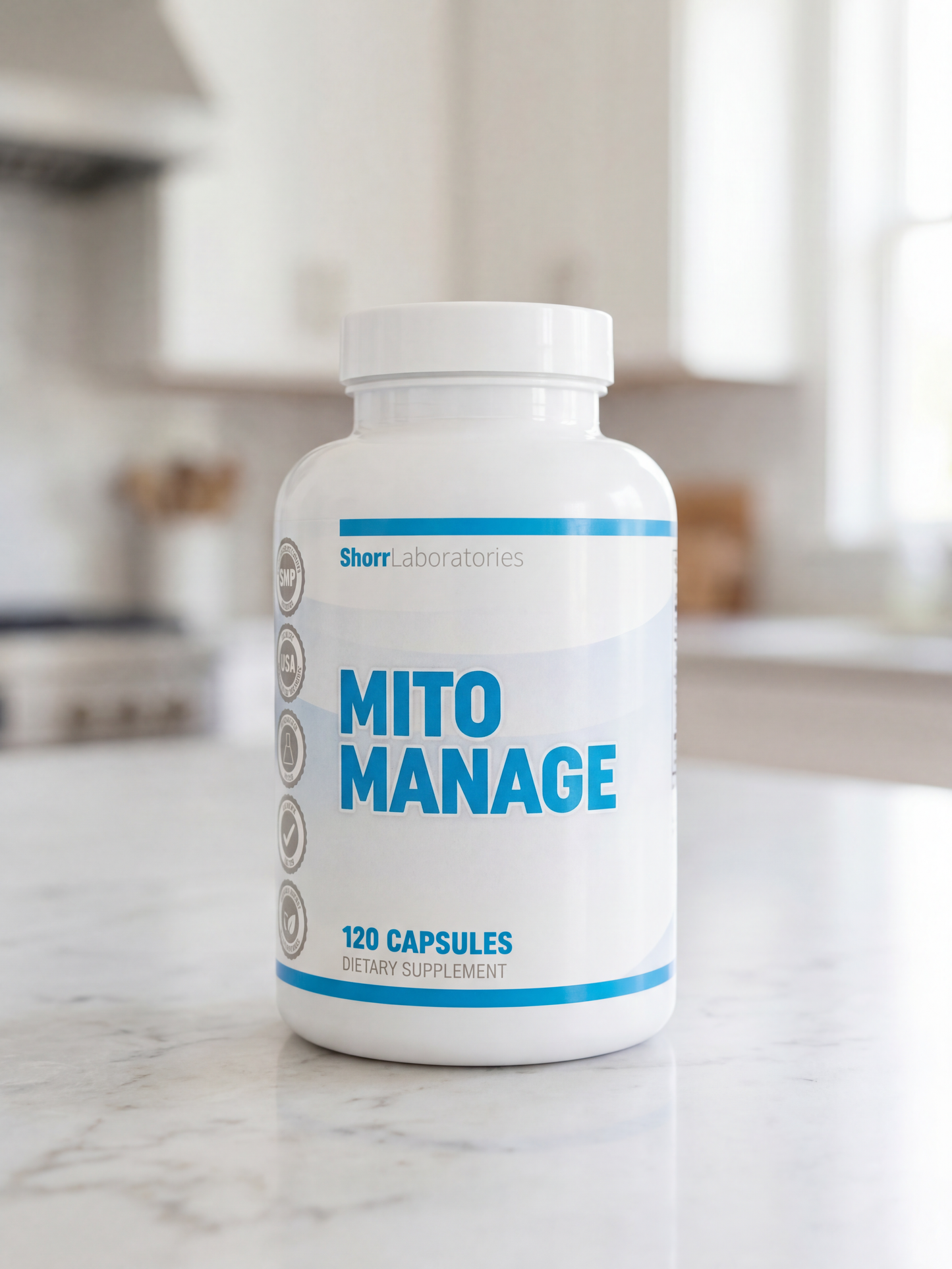 MitoManage Blood Sugar & A1C Support | 120 Capsules